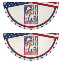 Happy 4th of July To All You Sumbitches Funny Sheriff Graphic Patriotic Fan Flag Retro Movie Quote Inspo Country Humor