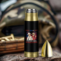 Happy 4th of July To All You Sumbitches Country Humor Bullet Tumbler Vintage Southern Cowboy Patriotic Graphic