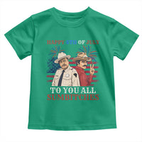 Happy 4th of July To All You Sumbitches Country Humor Toddler T Shirt Vintage Southern Cowboy Patriotic Graphic