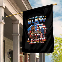 The British Blew A Thirteen Colony Lead 0-13 Lion vs Eagle Garden Flag Chess Match Patriotic 4th of July Funny History Graphic