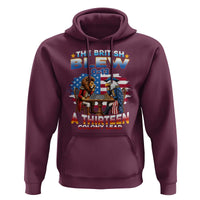 The British Blew A Thirteen Colony Lead 0-13 Lion vs Eagle Hoodie Chess Match Patriotic 4th of July Funny History Graphic