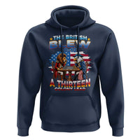 The British Blew A Thirteen Colony Lead 0-13 Lion vs Eagle Hoodie Chess Match Patriotic 4th of July Funny History Graphic