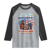 The British Blew A Thirteen Colony Lead 0-13 Lion vs Eagle Raglan Shirt Chess Match Patriotic 4th of July Funny History Graphic