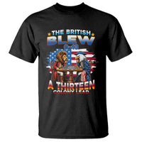 The British Blew A Thirteen Colony Lead 0-13 Lion vs Eagle T Shirt Chess Match Patriotic 4th of July Funny History Graphic