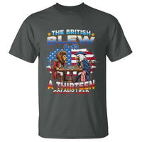 The British Blew A Thirteen Colony Lead 0-13 Lion vs Eagle T Shirt Chess Match Patriotic 4th of July Funny History Graphic