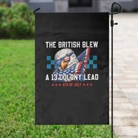 The British Blew A 13 Colony Lead Dabbing Eagle Garden Flag Funny Patriotic 4th of July History Humor Graphic