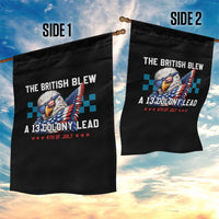 The British Blew A 13 Colony Lead Dabbing Eagle Garden Flag Funny Patriotic 4th of July History Humor Graphic