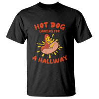 Hot Dog T Shirt Hot Dog Looking For A Hallway Funny Adult Joke Glizzy Slang - Wonder Print Shop