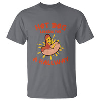 Hot Dog T Shirt Hot Dog Looking For A Hallway Funny Adult Joke Glizzy Slang - Wonder Print Shop