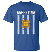 Argentina Sun of May Flag Retro Graphic T Shirt Patriotic Argentine Heritage Pride Souvenir