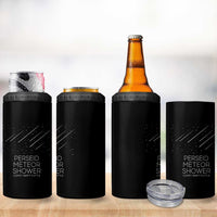 Perseid Meteor Shower Comet Swift Tuttle 4 in 1 Can Cooler Tumbler Celestial Astronomy Graphic