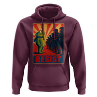 Frog Resist Hoodie Free Portland Oregon Poster Graphic Freedom Fighters - Wonder Print Shop