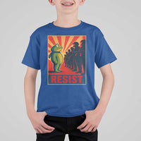 Frog Resist T Shirt For Kid Free Portland Oregon Poster Graphic Freedom Fighters - Wonder Print Shop