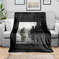 Frog Resist Throw Blanket Free Portland Oregon Freedom Fighters - Wonder Print Shop