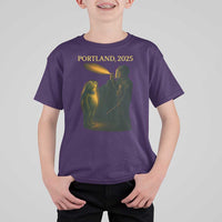 Resist Frog Political Poste T Shirt For Kid Free Portland Vintage Protest Graphic - Wonder Print Shop