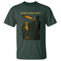 Resist Frog Political Poste T Shirt Free Portland Vintage Protest Graphic - Wonder Print Shop