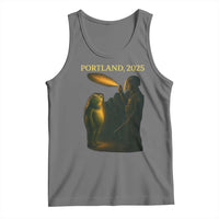 Resist Frog Political Poste Tank Top Free Portland Vintage Protest Graphic - Wonder Print Shop