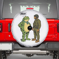 Funny Frog Bruh Resist Meme Spare Tire Cover Free Portland Oregon Political Satire - Wonder Print Shop