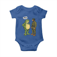 Funny Frog Bruh Resist Meme Baby Onesie Free Portland Oregon Political Satire - Wonder Print Shop