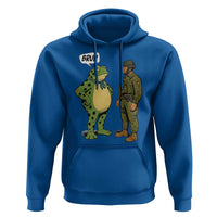 Funny Frog Bruh Resist Meme Hoodie Free Portland Oregon Political Satire - Wonder Print Shop