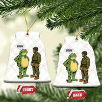 Funny Frog Bruh Resist Meme Ceramic Ornament Free Portland Oregon Political Satire - Wonder Print Shop