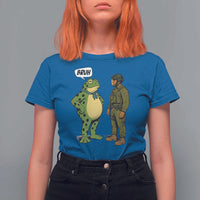 Funny Frog Bruh Resist Meme T Shirt For Women Free Portland Oregon Political Satire - Wonder Print Shop