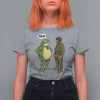 Funny Frog Bruh Resist Meme T Shirt For Women Free Portland Oregon Political Satire - Wonder Print Shop