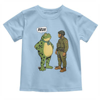 Funny Frog Bruh Resist Meme Toddler T Shirt Free Portland Oregon Political Satire - Wonder Print Shop