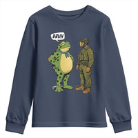 Funny Frog Bruh Resist Meme Youth Sweatshirt Free Portland Oregon Political Satire - Wonder Print Shop