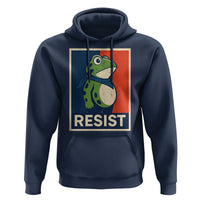 Portland 2025 Protest Hoodie Frog Resist Against Pepper Spray - Wonder Print Shop