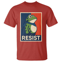 Portland 2025 Protest T Shirt Frog Resist Against Pepper Spray - Wonder Print Shop