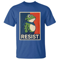 Portland 2025 Protest T Shirt Frog Resist Against Pepper Spray - Wonder Print Shop