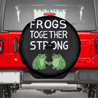 Frogs Together Strong Spare Tire Cover Free Portland Oregon Unity Meme - Wonder Print Shop