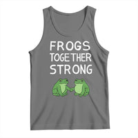 Frogs Together Strong Tank Top Free Portland Oregon Unity Meme - Wonder Print Shop