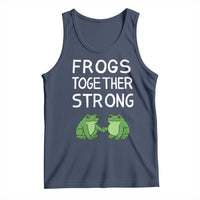 Frogs Together Strong Tank Top Free Portland Oregon Unity Meme - Wonder Print Shop