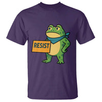 Retro Frog Resist T Shirt Free Portland Oregon Funny Cartoon Graphic - Wonder Print Shop