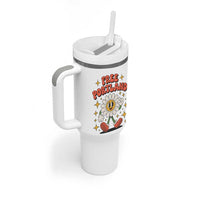 Retro Daisy Free Portland Tumbler With Handle Oregon Freedom Fighter Flower Groovy Graphic - Wonder Print Shop