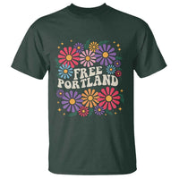 Retro Groovy Free Portland T Shirt Oregon Freedom Fighter Peaceful Hippie 70s Style - Wonder Print Shop