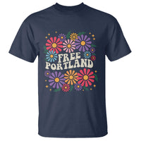 Retro Groovy Free Portland T Shirt Oregon Freedom Fighter Peaceful Hippie 70s Style - Wonder Print Shop