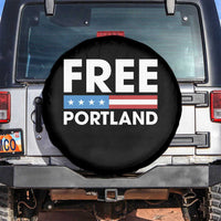 Free Portland Patriotic Spare Tire Cover Bold Political Statement American Flag - Wonder Print Shop
