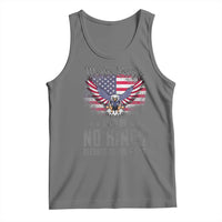 America Land of No Kings Tank Top Because of the Brave We The People Patriotic Eagle - Wonder Print Shop