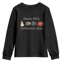 Same Shit Different Hat Youth Sweatshirt - Wonder Print Shop