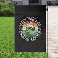 Only You Can Prevent Fascism Frog Resist Protest Garden Flag Free Portland Oregon Freedom Retro - Wonder Print Shop