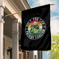 Only You Can Prevent Fascism Frog Resist Protest Garden Flag Free Portland Oregon Freedom Retro - Wonder Print Shop