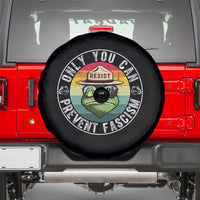 Only You Can Prevent Fascism Frog Resist Protest Spare Tire Cover Free Portland Oregon Freedom Retro - Wonder Print Shop