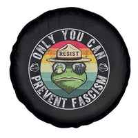 Only You Can Prevent Fascism Frog Resist Protest Spare Tire Cover Free Portland Oregon Freedom Retro - Wonder Print Shop