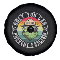 Only You Can Prevent Fascism Frog Resist Protest Spare Tire Cover Free Portland Oregon Freedom Retro - Wonder Print Shop