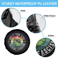 Only You Can Prevent Fascism Frog Resist Protest Spare Tire Cover Free Portland Oregon Freedom Retro - Wonder Print Shop