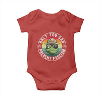 Only You Can Prevent Fascism Frog Resist Protest Baby Onesie Free Portland Oregon Freedom Retro - Wonder Print Shop