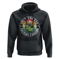 Only You Can Prevent Fascism Frog Resist Protest Hoodie Free Portland Oregon Freedom Retro - Wonder Print Shop